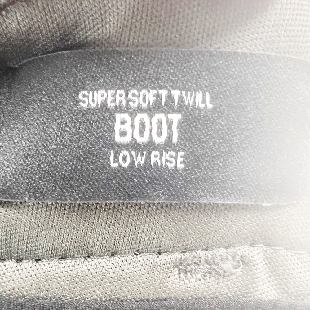 Express Super Soft Twill Grey Boot Low Rise Trous… - image 8